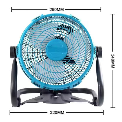 Ventilador Portátil Inalámbrico con Batería de Litio